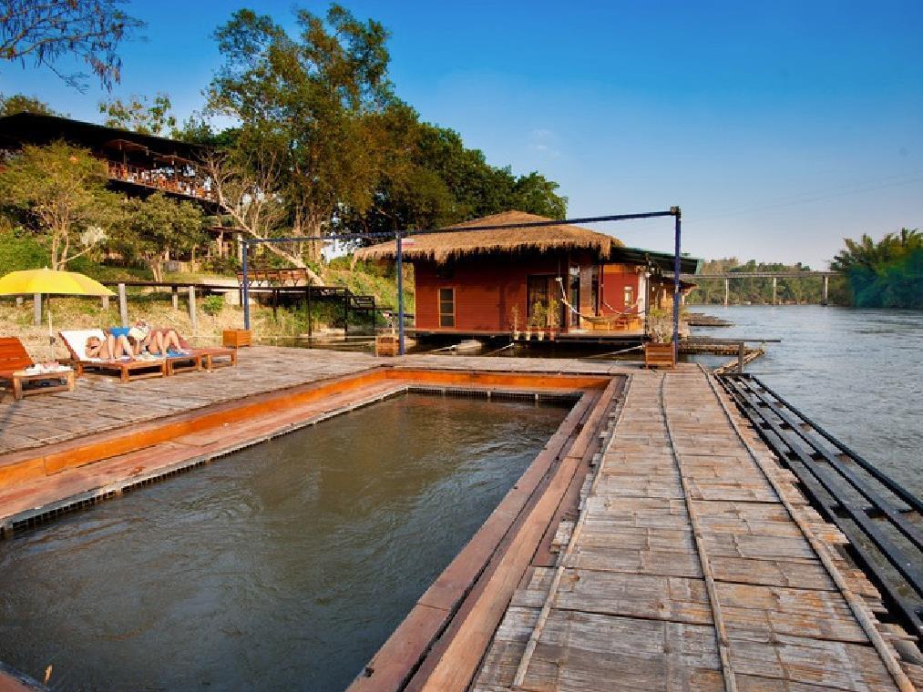 Boutique Raft Resort, River Kwai Sai Yok Bagian luar foto