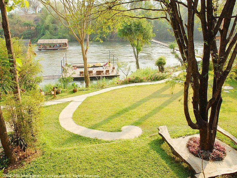 Boutique Raft Resort, River Kwai Sai Yok Bagian luar foto